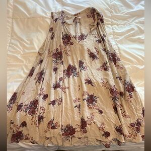 Floral free people tank